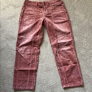 *ANTHROPOLOGIE* Pilcro Rose Corduroy Wanderer pants
